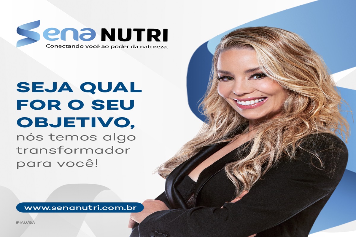 Aqui vemos o incentivo no uso do Turbozen, com a modelo da Sena Nutri