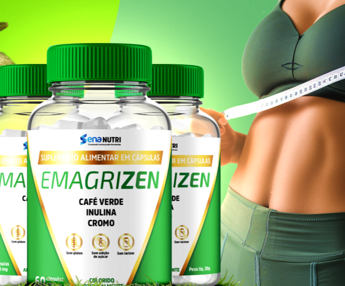 Emagrezen suplemento para emagrecimento com ingredientes naturais como café verde