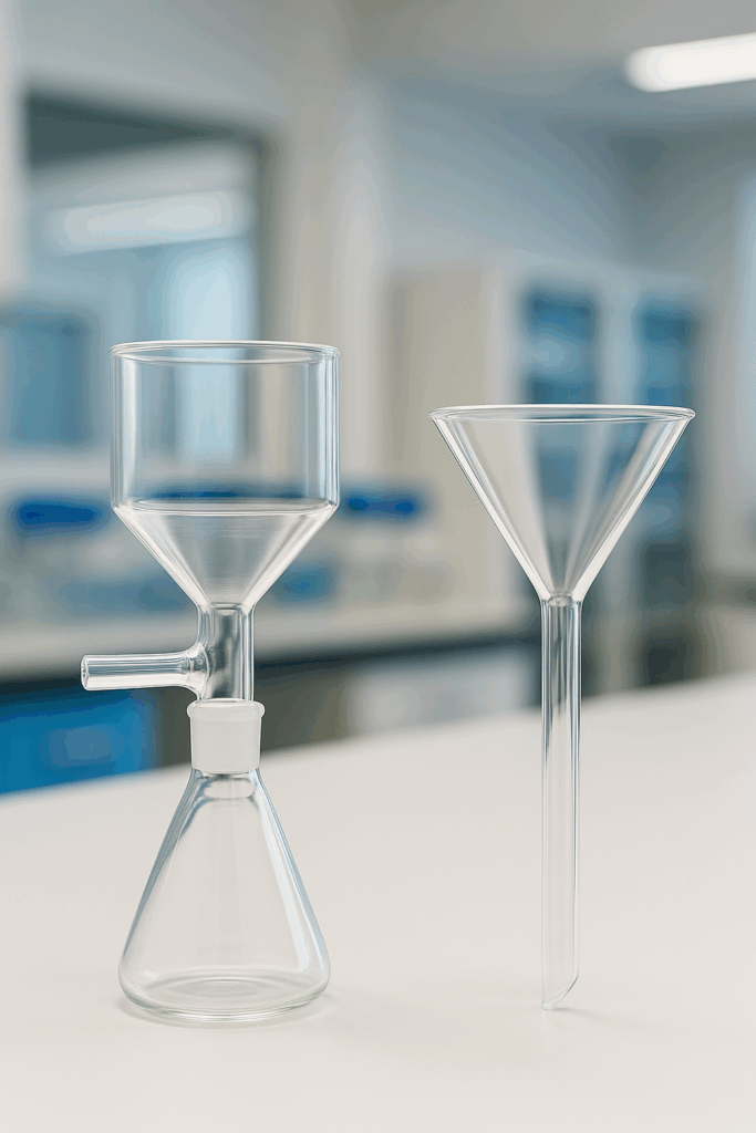 Funil de Kitassato e Funil de Vidro para Laboratório: Diferenças, Usos ...