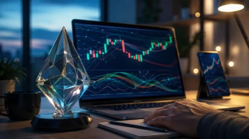 Acompanhamento das oscilações do Ethereum